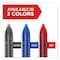 Sharpie Professional Design Roller Ball Pen, Stick, Fine 0.5 mm, Black Ink, Black Barrel, 4PK 2093222 - alternate 7